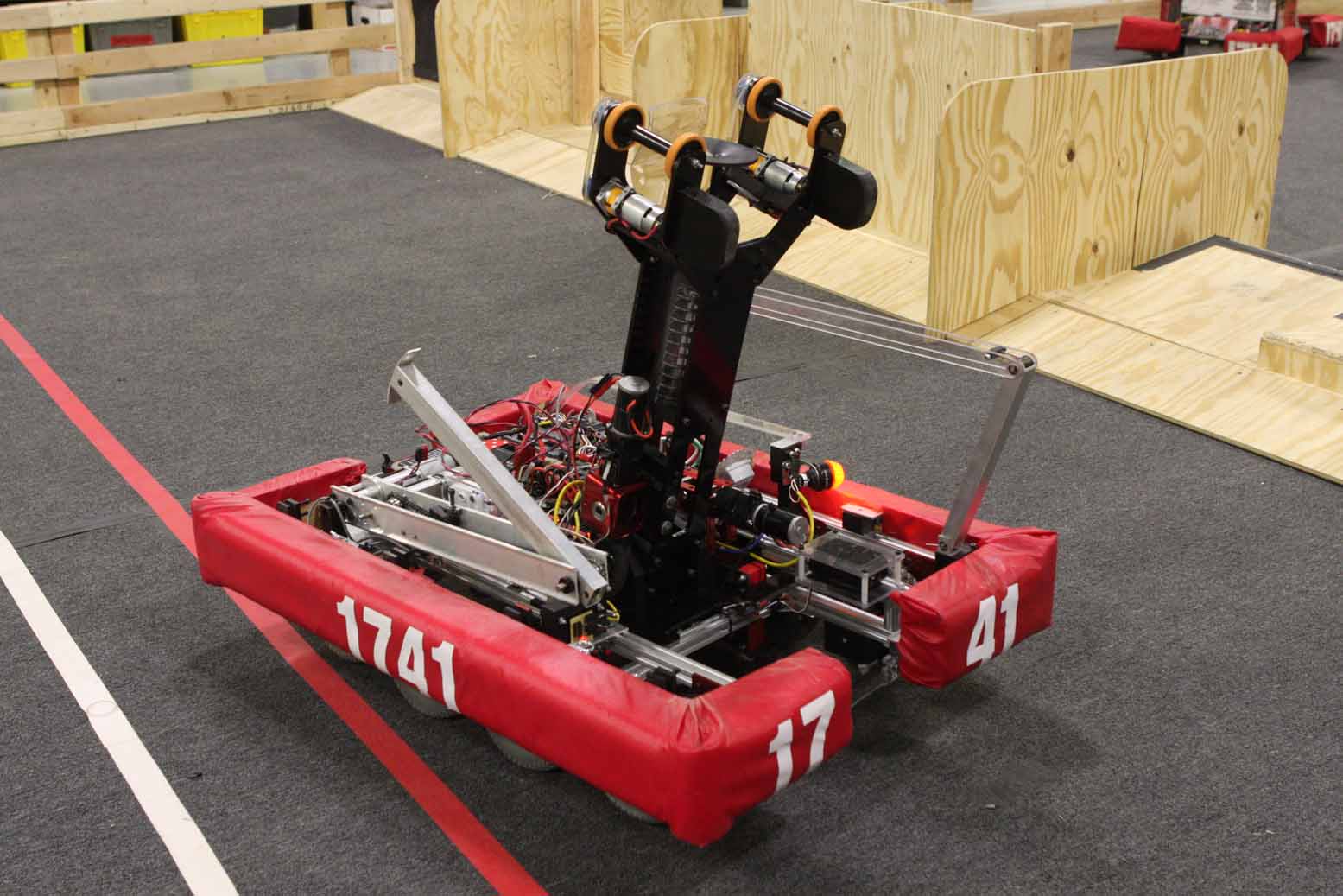 A.N.D.Y. on the field